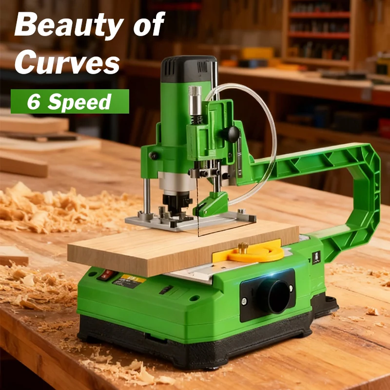 Scroll Saw Bench - Piła krzywkowa stołowa do precyzyjnego cięcia