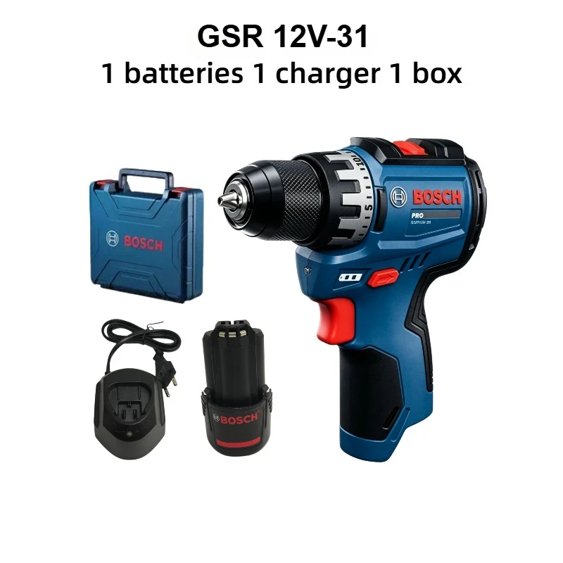 Power Tools Impact - Wiertarko-wkrętarka akumulatorowa Bosch Professional GSR 12V-31,