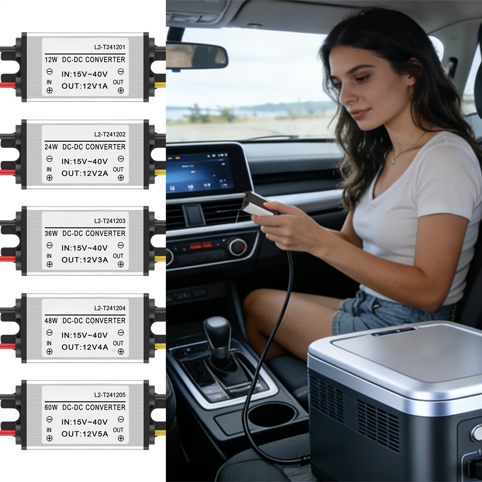 Power Tools In Automotive - Regulowany przetwornik napięcia DC 12V do