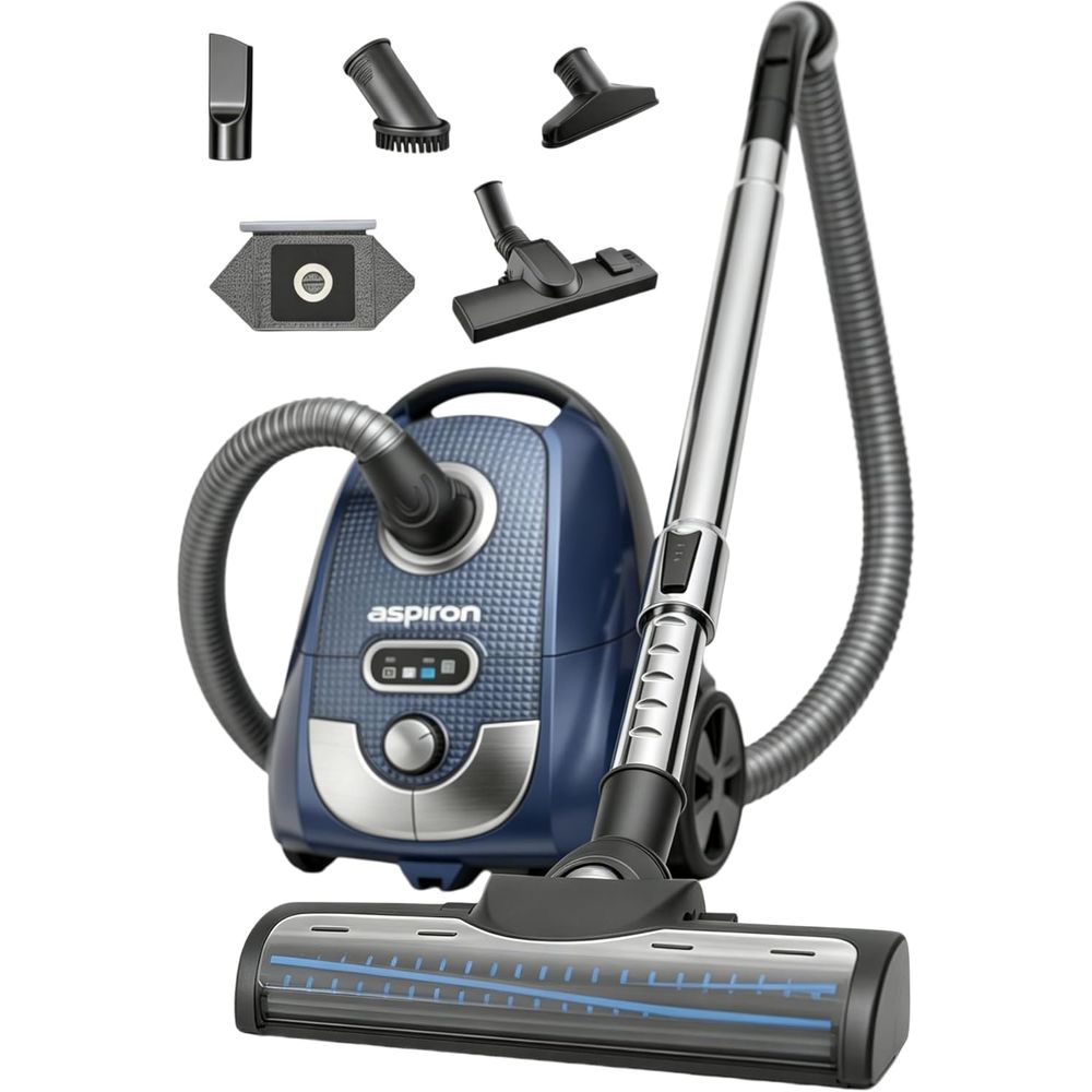 Power Tools Vacuum - Odkurzacz kanisterowy, 1600W/40Kpa, odkurzacz kanisterowy z
