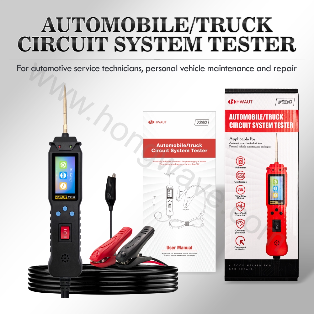 Power Tools In Automotive - HWAUT P200 Inteligentny Tester Obwodów Samochodowych