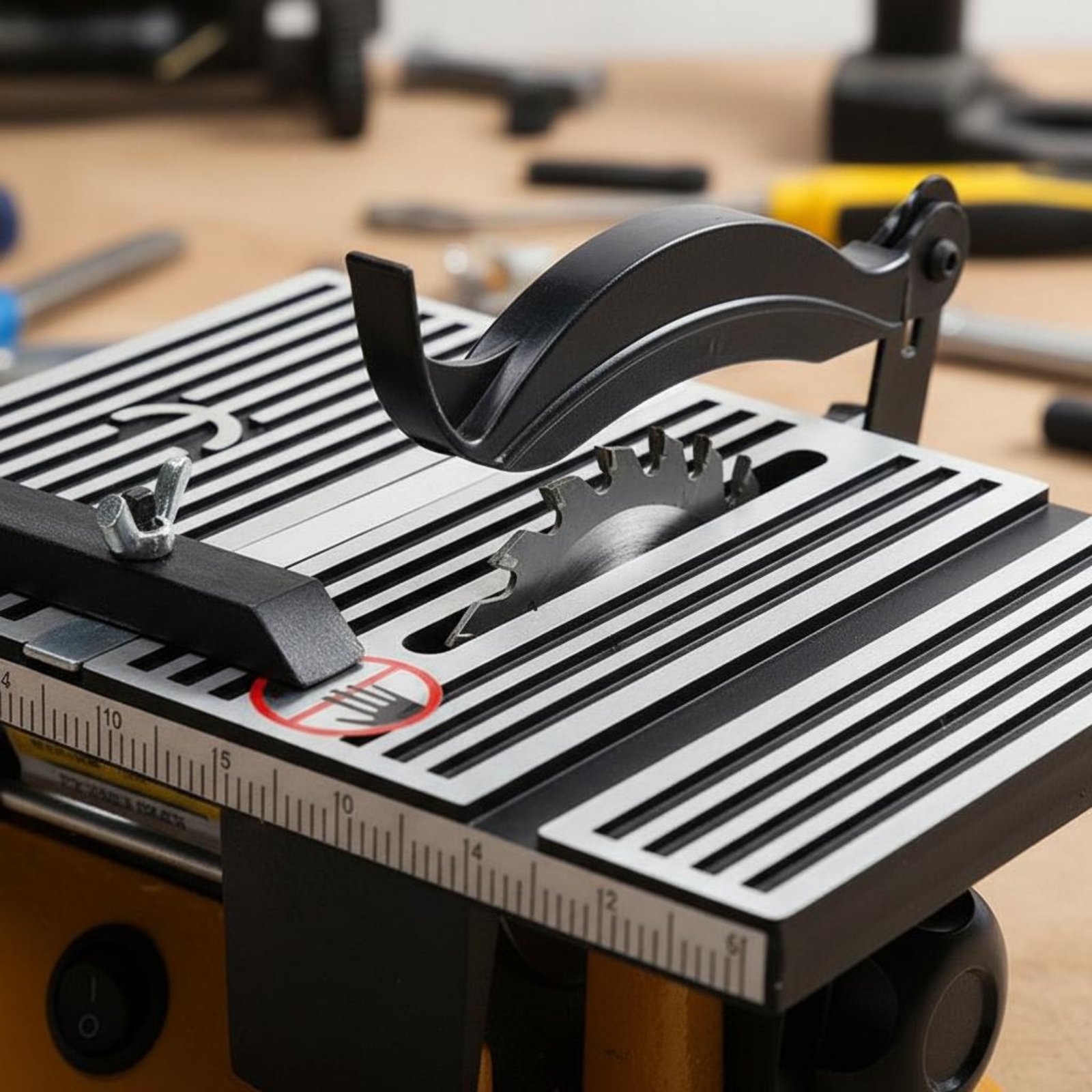 Power Tools Diy - Mini piła stołowa przenośna, miniaturowa piła