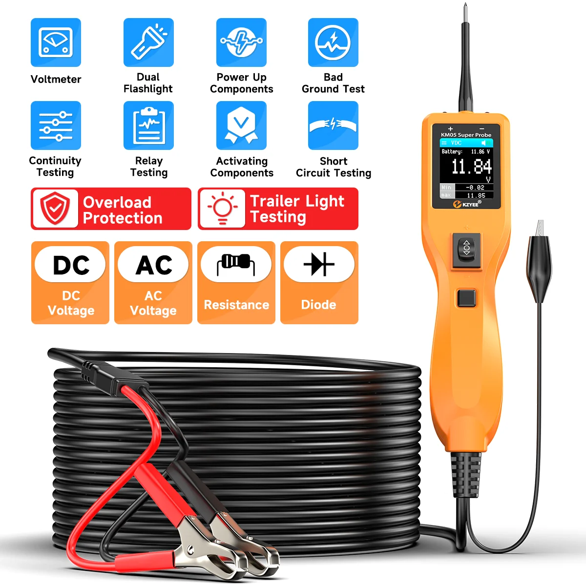 Zestaw sond do testowania obwo – Power Tools In Automotive recenzja i cena