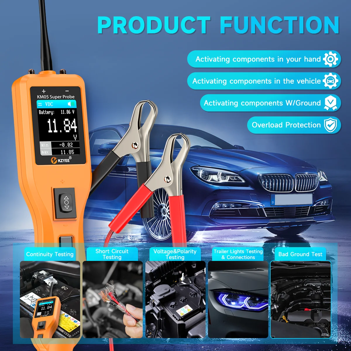 Zestaw sond do testowania obwo – Power Tools In Automotive recenzja i cena