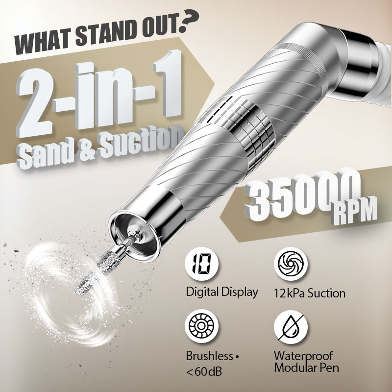 Mocny odkurzacz do pyłu paznok – Power Tools Vacuum recenzja i cena