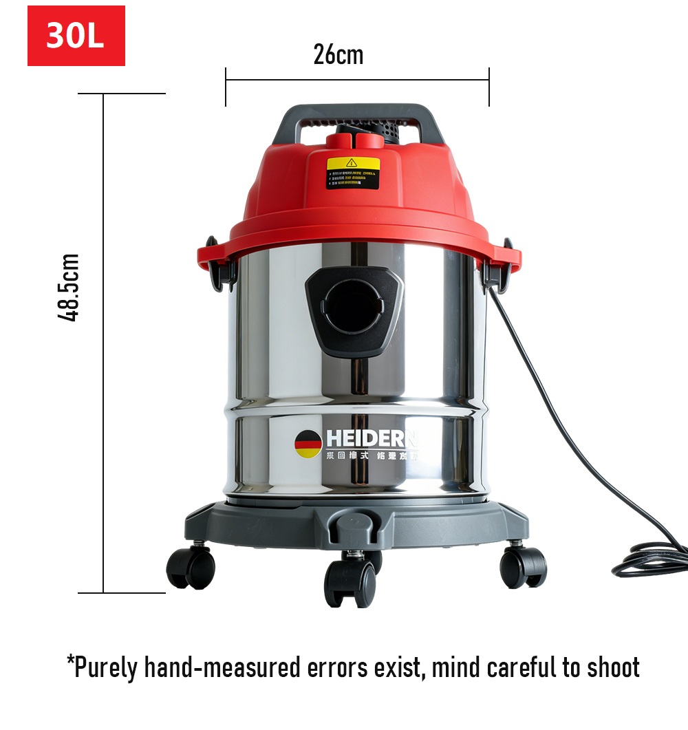 Odkurzacz przemysłowy 30L o du – Power Tools Vacuum recenzja i cena