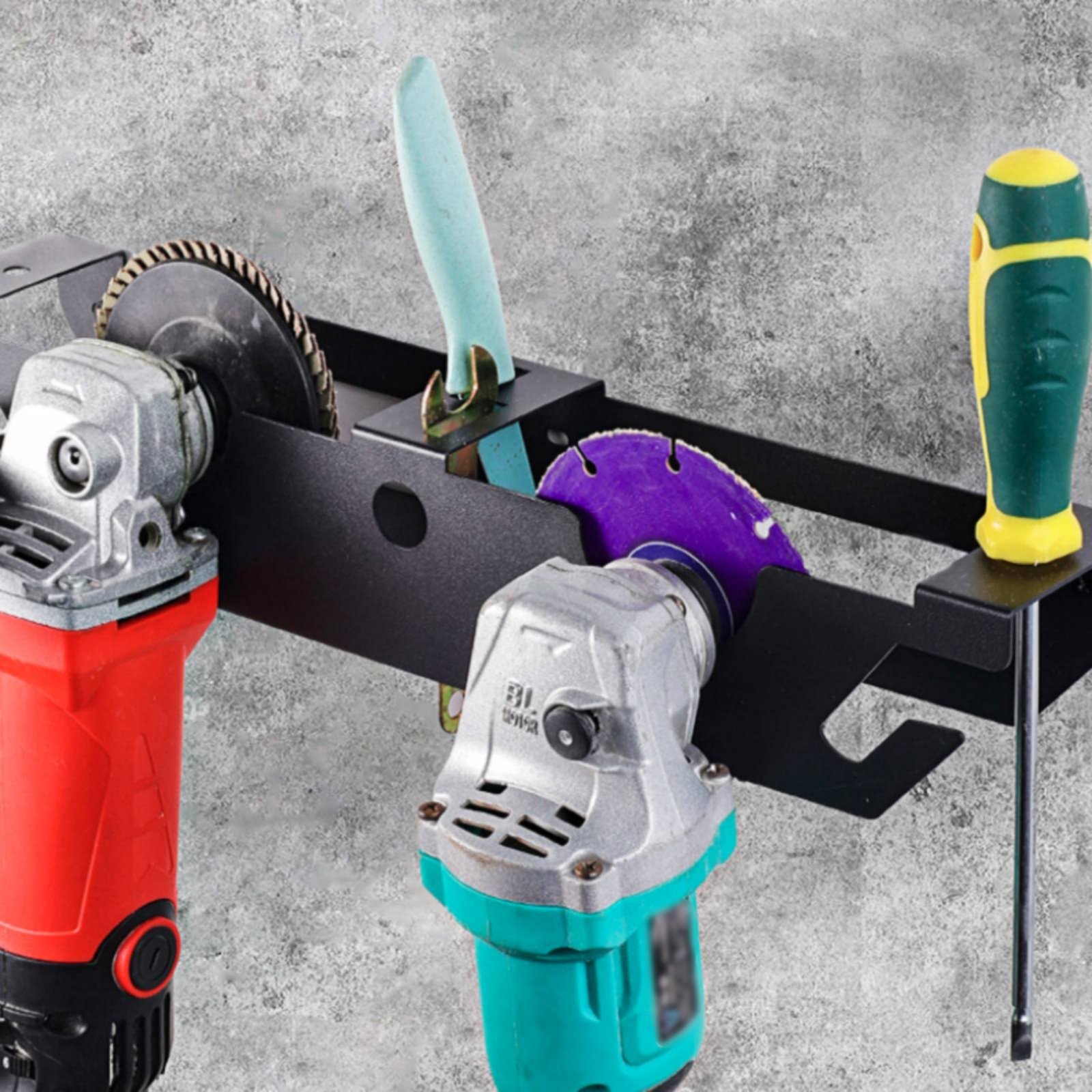 Stojak na szlifierki kątowe z  – Power Tools Organizer recenzja i cena