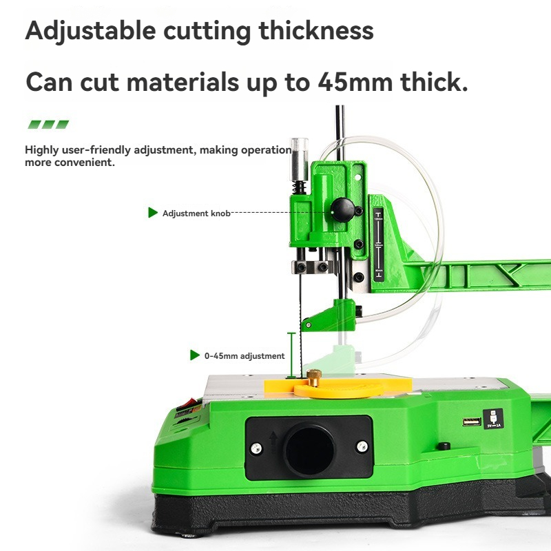 Elektryczna piła łukowa stołow – Scroll Saw Bench recenzja i cena