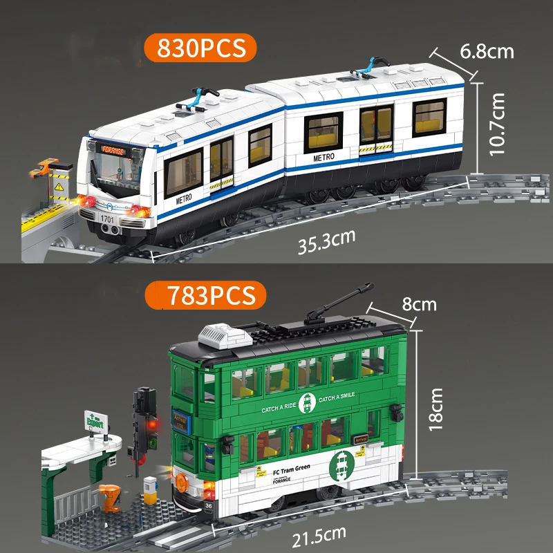 Elektryczny pociąg metra samoc – Power Tools Lego recenzja i cena