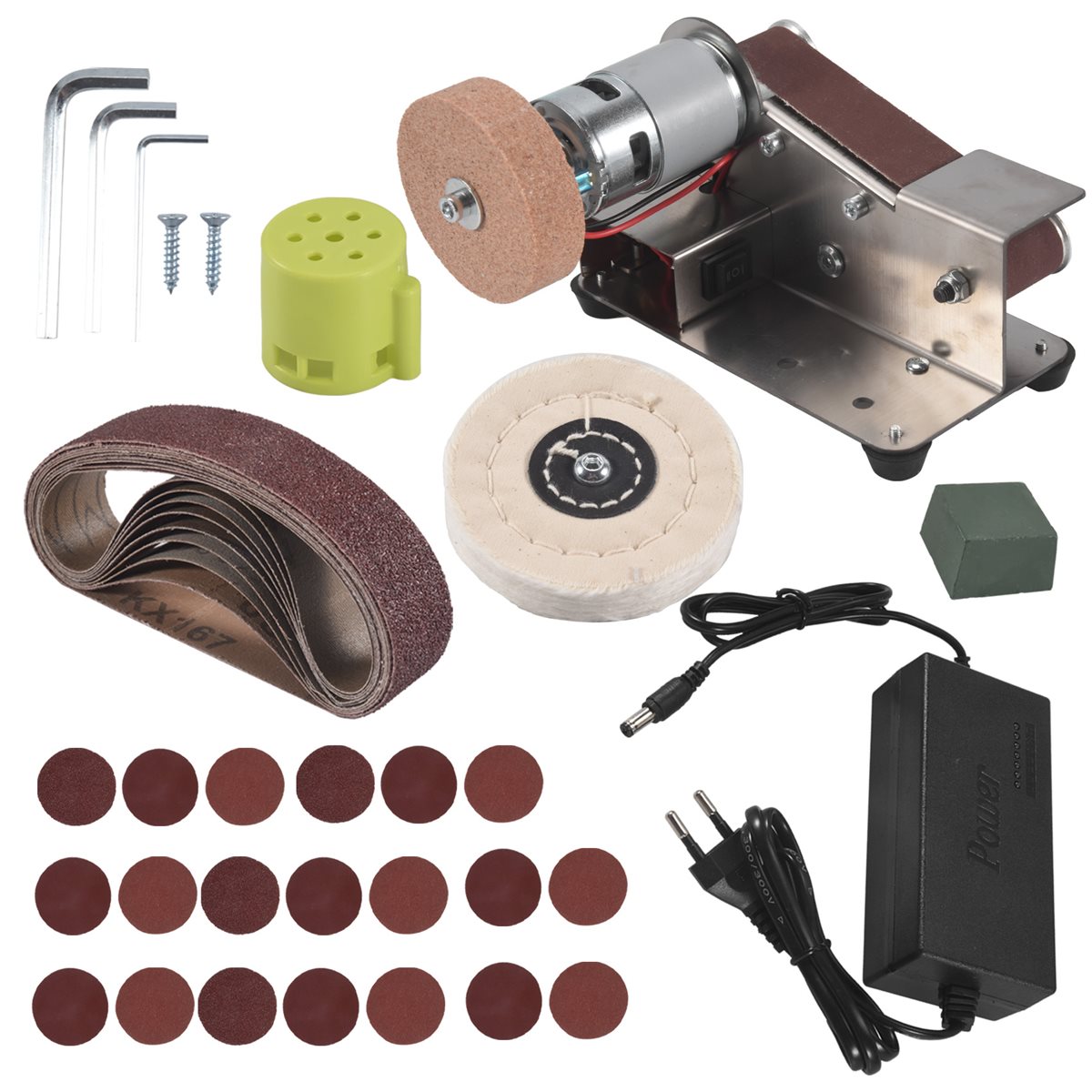 Szlifierka taśmowa z wtyczką E – Power Tools Mall recenzja i cena