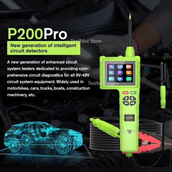 JDiag P200 12V 24V Sonda Zasil – Power Tools In Automotive recenzja i cena