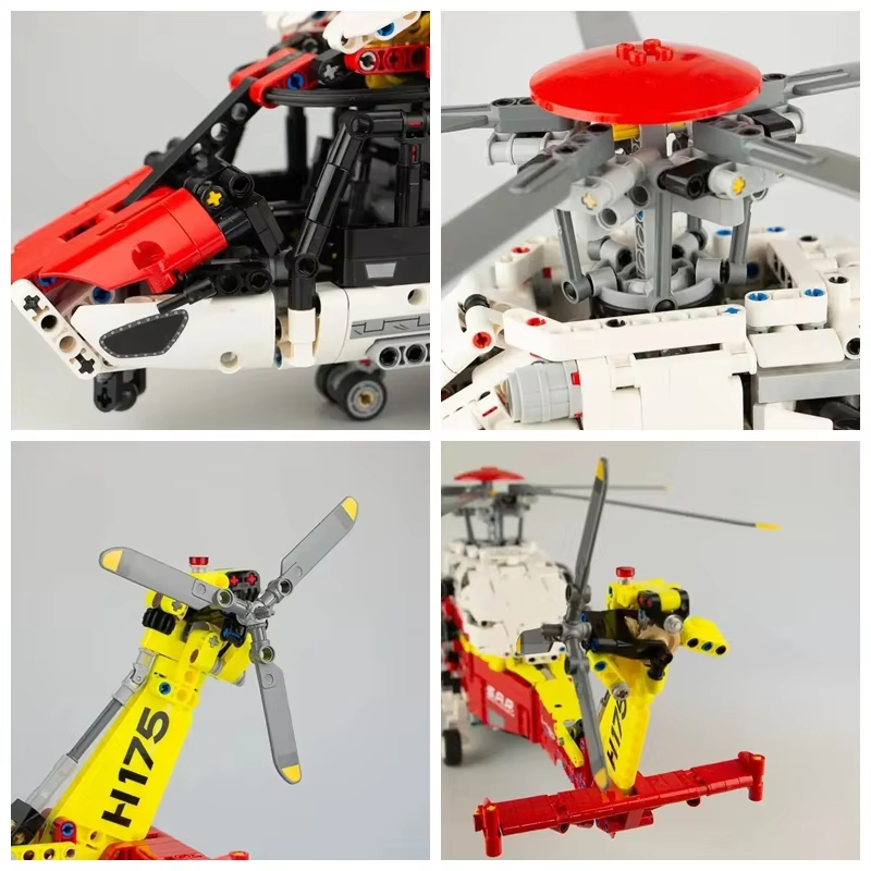 2001 ELEMENTÓW Techniczny Heli – Power Tools Lego recenzja i cena
