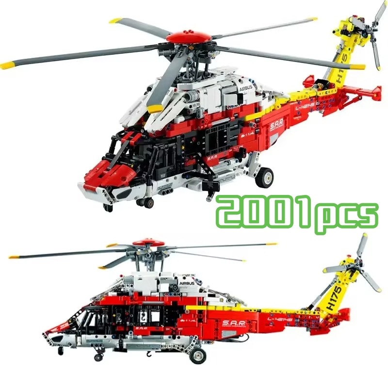 2001 ELEMENTÓW Techniczny Heli – Power Tools Lego recenzja i cena