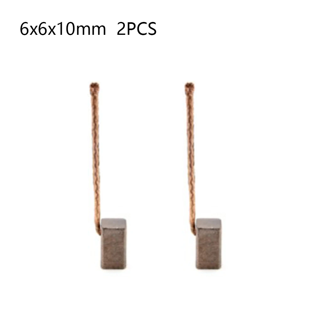 2 10 szt. Szczotki węglowe 6x6 – Power Tools In Automotive recenzja i cena